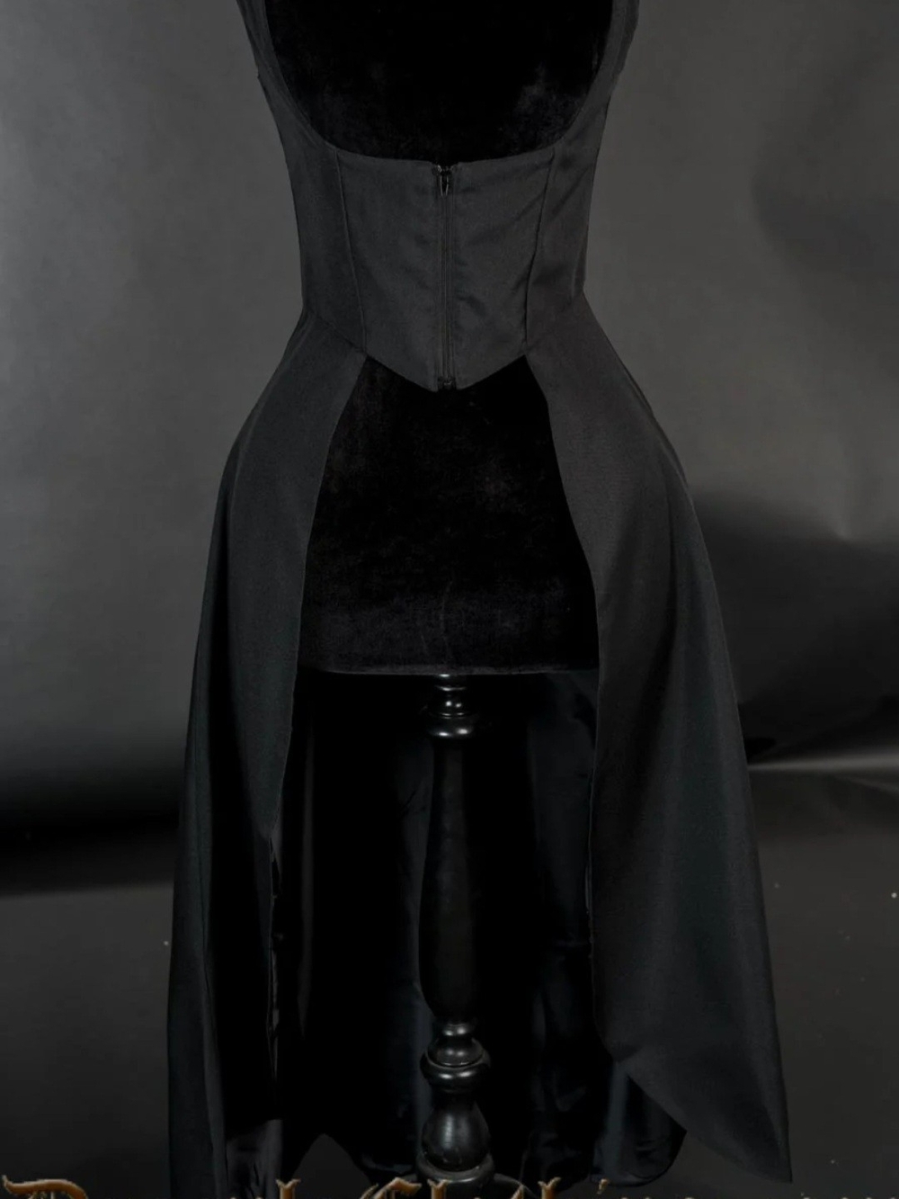 Dracula Clothing Black Jinx  Corset Apron Dress. Worn Once! Size 2XL
